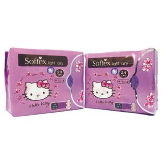 Băng vệ sinh Softex dùng cho ban ngày và ban đêm siêu mỏng 29 cm