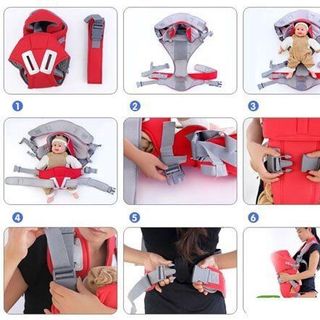 Đai Địu Em Bé 4 Tư Thế Cực Tiện Lợi