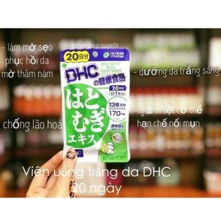 Viên trắng da DHC của nhật siêu hot gói xanh giá sỉ