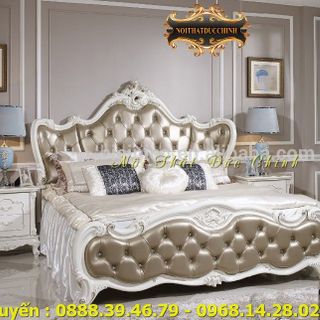 Giường ngủ cổ điển giá rẻ tại Bình Dương - Mua giường ngủ tân cổ điển đẹp ở TPHCM