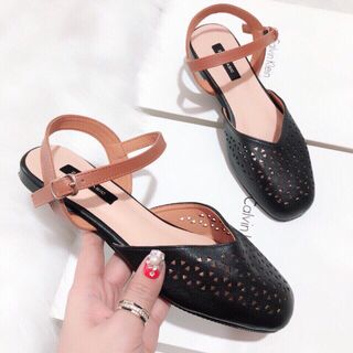 giày sandal bít mui