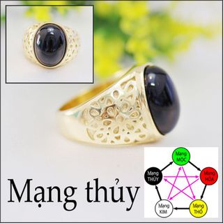 NHẪN NAM TITAN PHONG THỦY MẠNG THỦY giá sỉ