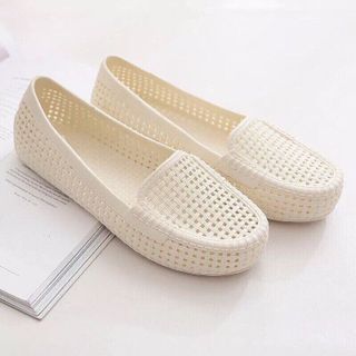 giày búp bê nhựa chống nước
