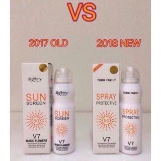 Xịt chống nắng Sun screen V7 giá sỉ