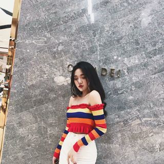 ÁO GÂN LEN BẸT VAI NHIỀU MÀU
