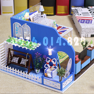 Bộ mô hình nhà gỗ tự lắp ráp