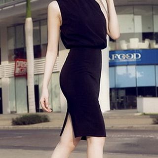 Đầm ngọc trinh đinh ngọc trai trên cổ MS 1761