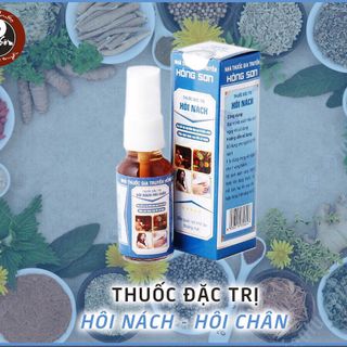 trị hôi nách hôi chân