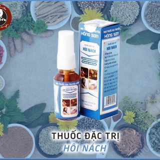 trị hôi nách hôi chân