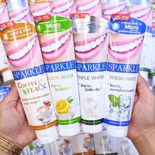 KEM ĐÁNH RĂNG SIÊU TRẮNG SPARKLE THÁI LAN 100G