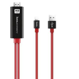 Hoco - Cáp kết nối HDMI cho Iphone/Ipad - Chuyển đổi từ apple sang HDTV - 2M UA4