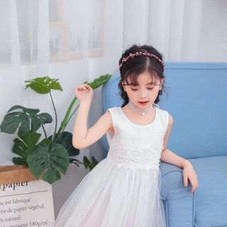 Đầm voan xinh xắn cho bé yêu