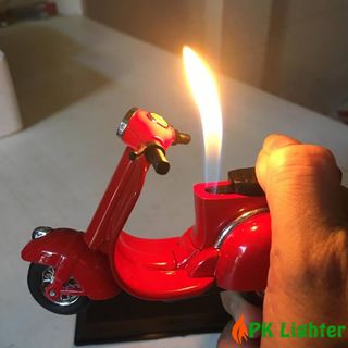 Bật lửa hình chiếc Vespa cổ Kim loại