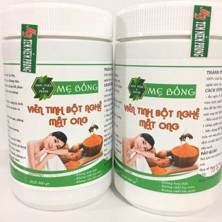 Viên tinh bột nghệ mật ong
