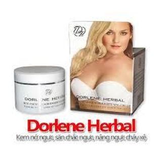 Kem nở ngực Dorlene Herbal giúp bộ ngực căng tròn săn chắc