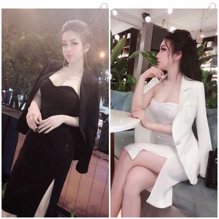 SET ĐẦM BODY CÚP NGỰC KÈM KHOÁC VEST MP1094 cực đẹp