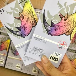 Cường lực full màn 10D tê giác hàng kính mịn chống vân sỉ 22k