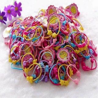 Thun cột tóc bé 50 sợi