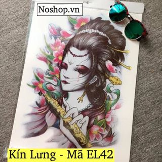 Xăm Tattoo Kín Lưng Full Lưng