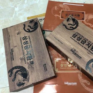 An cung Hàn Quốc hộp gỗ chính phủ 60 viên