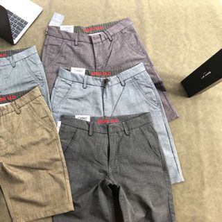 Quần short nam bố co giãn 01