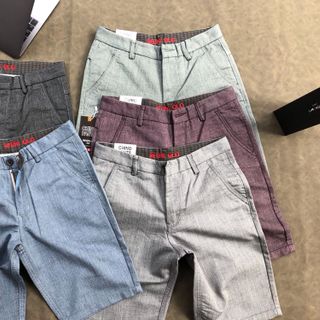 Quần short nam bố co giãn 01