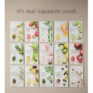 mặt nạ giấy ITS REAL SQUEEZE MASK INNISFREES giá sỉ