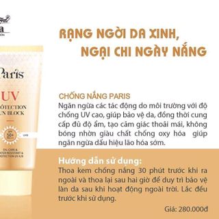 Kem Chống Nắng Paris