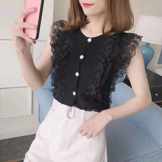 - AÓ LEN DỆT KIM PHỐI BÈO TRẺ TRUNG