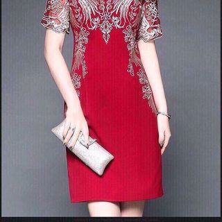 ĐẦM BODY THÊU ÁNH NHŨ