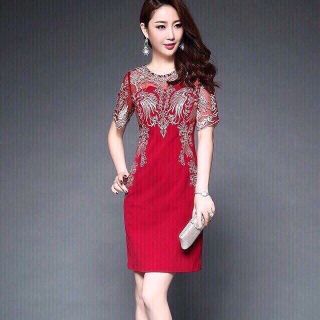 ĐẦM BODY THÊU ÁNH NHŨ
