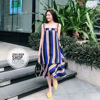 ĐẦM SUÔNG 2 DÂY SỌC