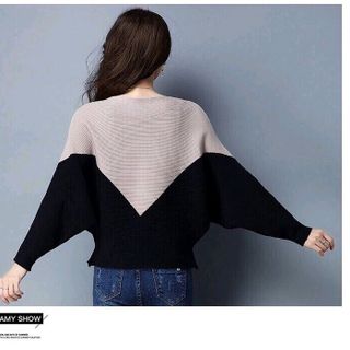 ÁO LEN TAY DƠI PHỐI MÀU