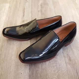 Giày lười nam Hansamu - HI đế da viền xếp