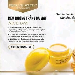 Kem dưỡng trắng da mặt NICE DAY – PRINCESS WHITE giá sỉ