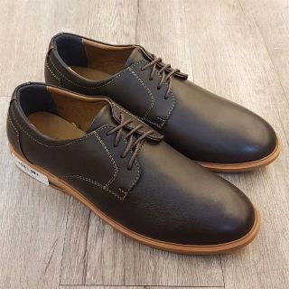 Giày Derby nam Hansamu - NG da trơn 4 lỗ HPS02