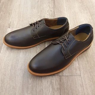 Giày Derby nam Hansamu - NG da trơn 4 lỗ HPS02