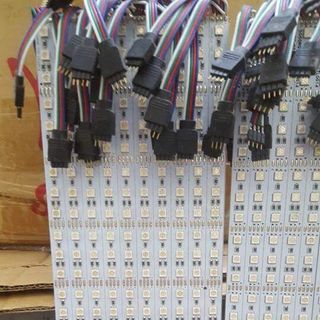 led thanh nhồm RGB 7 màu