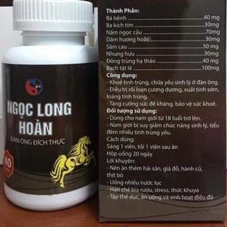 Ngọc Long Hoàn- Điều Trị Yếu Sinh Lý Nam Giới