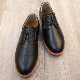 Giày da nam Derby Hansamu - NG da trơn 3 lỗ HSP03