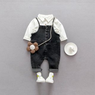 Set Yếm Jean Bé Trai SE21