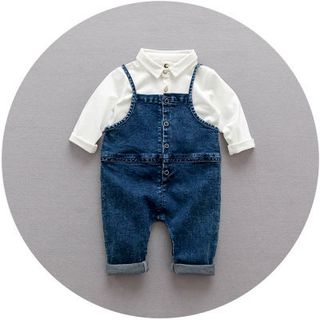 Set Yếm Jean Bé Trai SE21