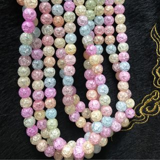 Đá thạch anh tuyết đủ màu có size 10ly - 8ly - 12 ly b