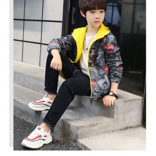 Áo Khoác Bé Trai 2 Mặt AK13