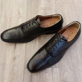 Giày Oxford nam Hansamu - NG cột dây da hột HSP12