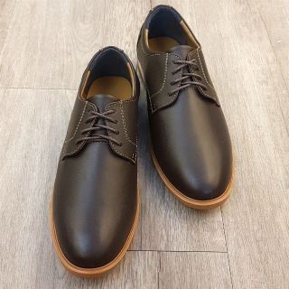 Giày da nam derby Hansamu - NG da hột 4 lỗ HSP04
