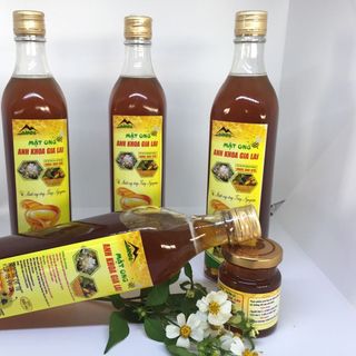 Mật ong anh khoa gia lai nguyên chất 500ml