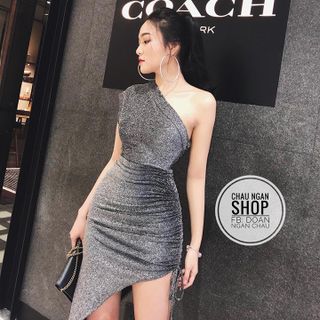 ĐẦM BODY DÂY RÚT LỆCH VAI