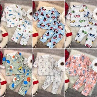 Bộ đồ bé trai 8-28kg chất liệu vải cotton nỉ co giãn 4 chiều