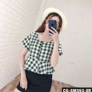 Áo Sơ Mi karo Kiểu 393